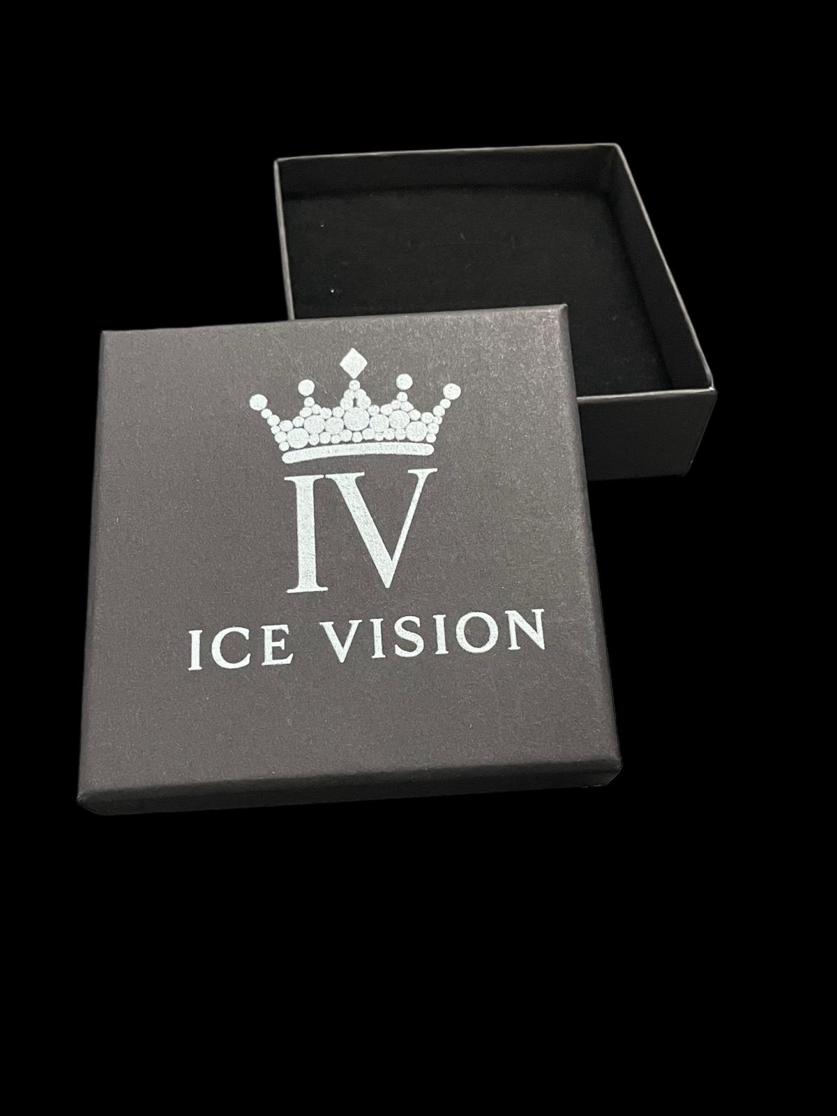 ICE VISION™ Cuban Miami Link Chain – Argint 925 Moissanite VVS (8mm / 50cm)