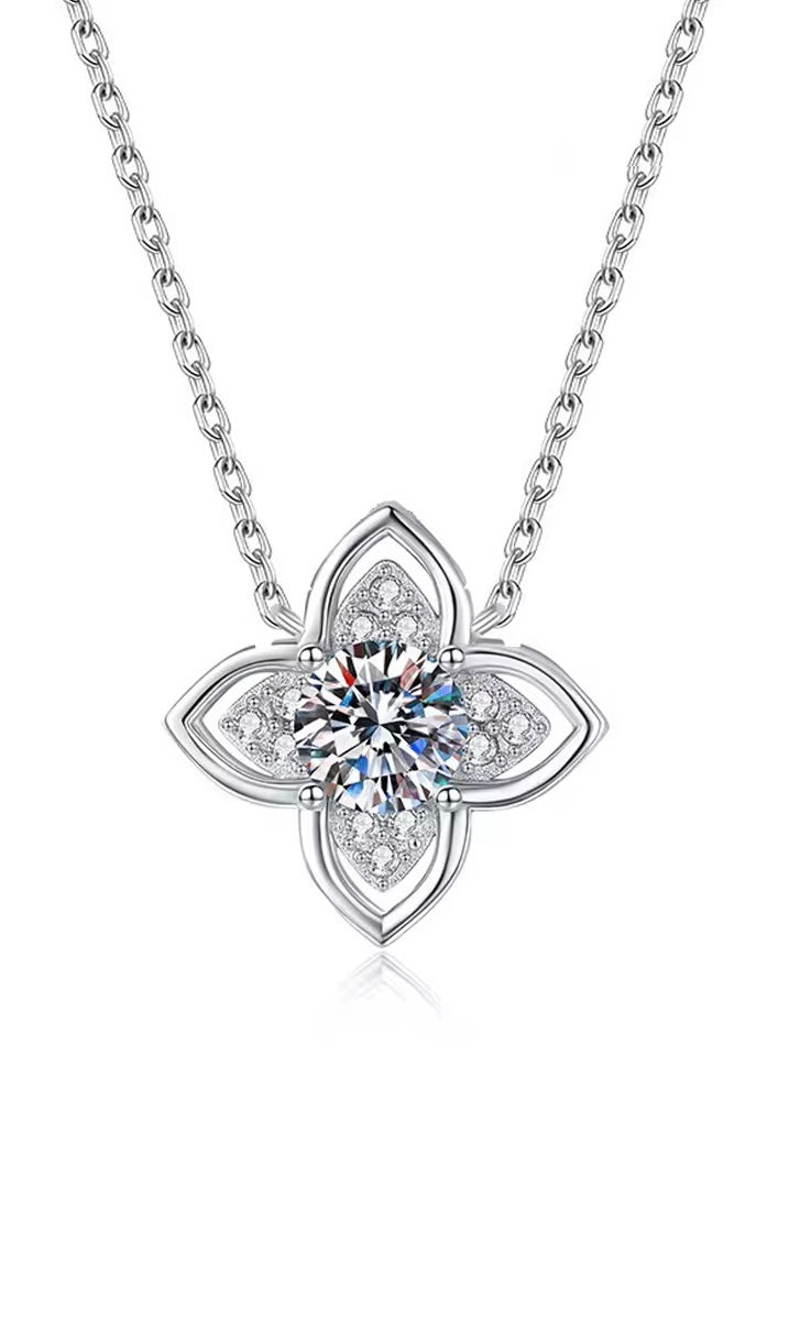 Colier F. Power Moissanite 5MM 0.5ct