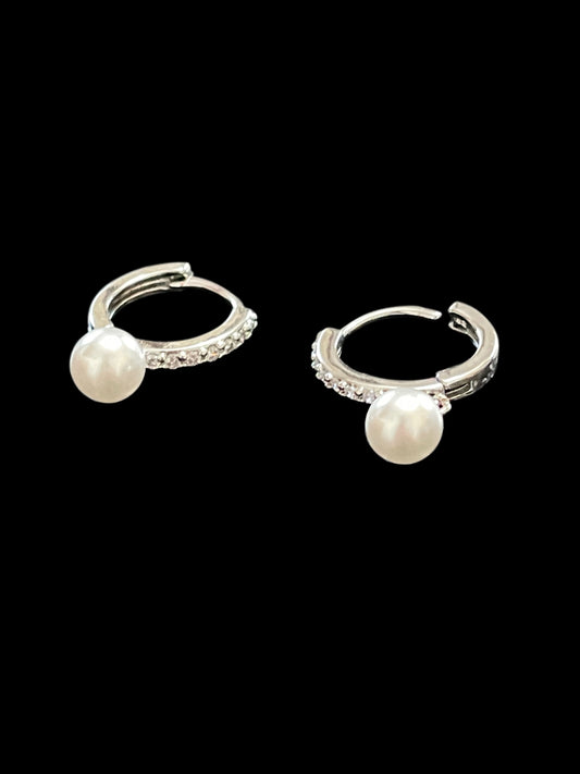 Cercei Perla din Argint 925 | Bijuterii Elegante