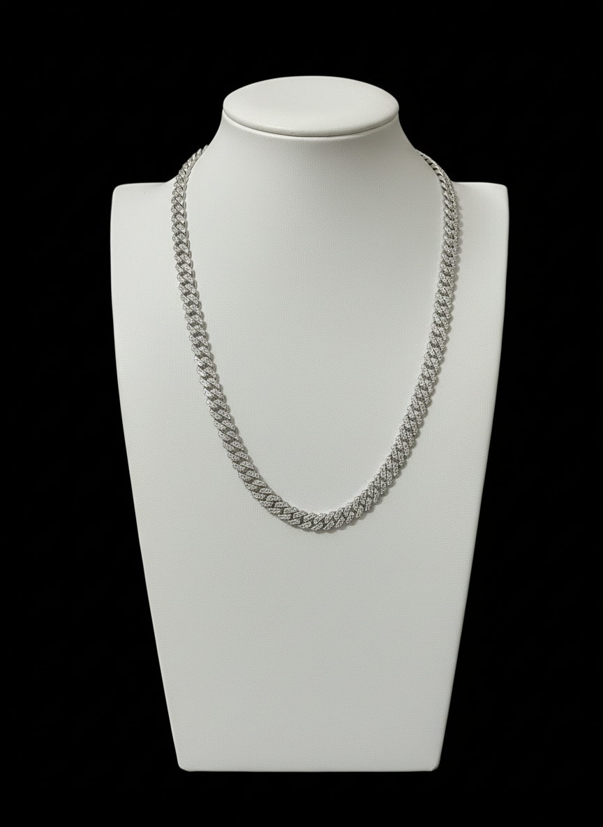 Lant Cuban Moissanite - ICE VISION