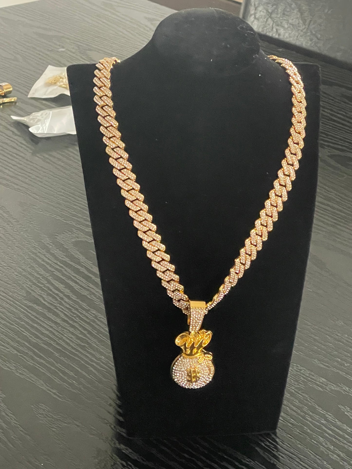 Cuban Gold Money Bag – ICE VISION