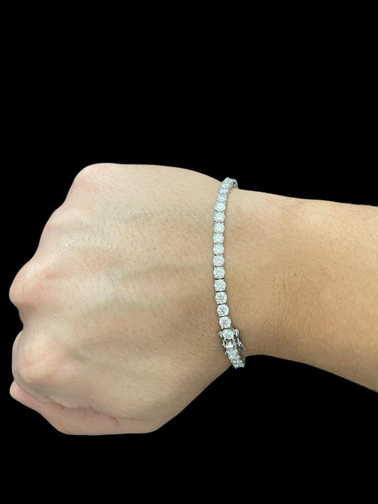 ICE VISION™ Moissanite Tennis Bracelet – Argint 925 VVS