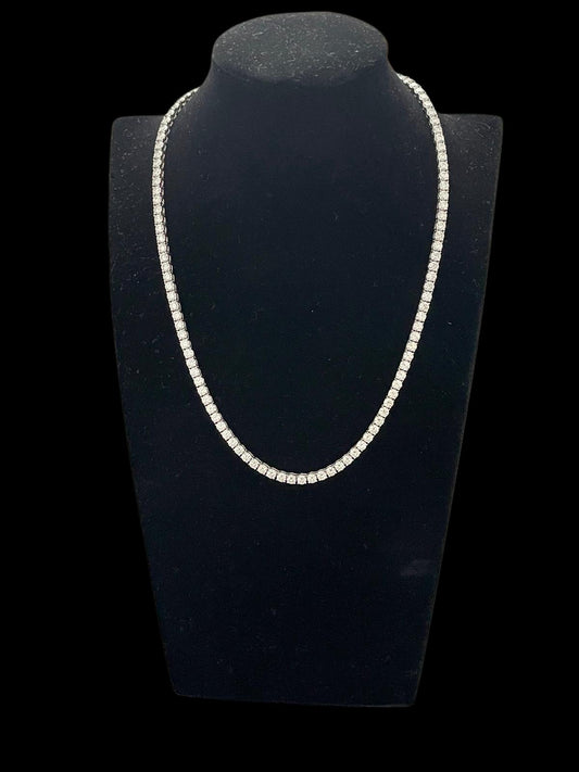 ICE VISION™ Moissanite Tennis Chain – Argint 925 VVS